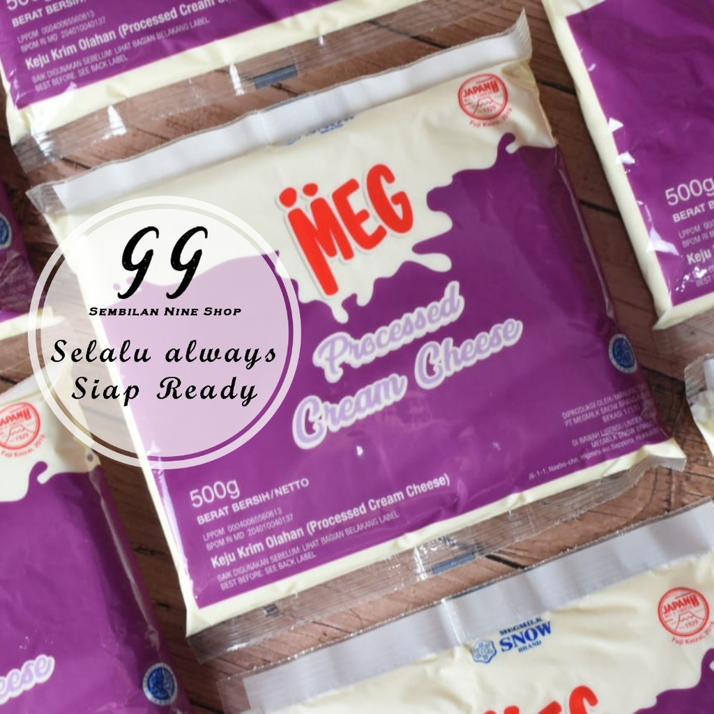 

MEG PROCESSED CREAM CHEESE 500 GRAM Keju Krim Proses Proccessed