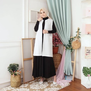 Jual KALEAOUTFIT - AZALEA OUTER TANPA LENGAN PREMIUM - ODIVA CARDI