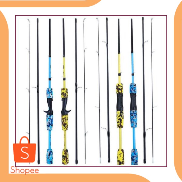 BS56 Sougayilang Joran Pancing SpinningCasting Fishing Rod 23 Section