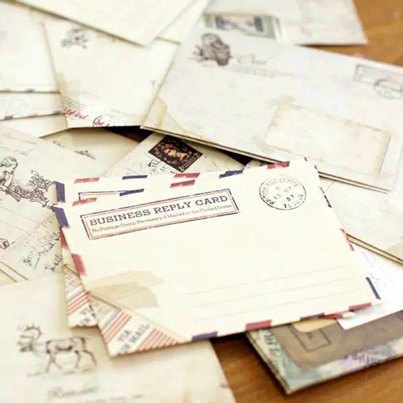 

Amplop Vintage Mini | Hazzel Retro Penpal Snail Mail