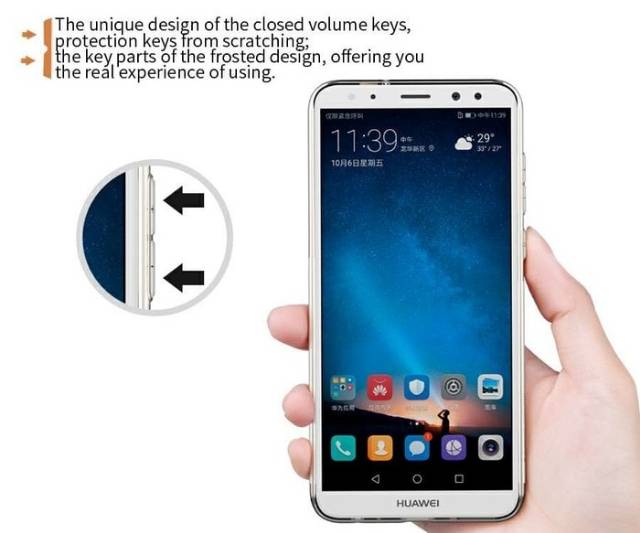 illkin Nature TPU ultra thin huawei nova 2i case casing cover transparan