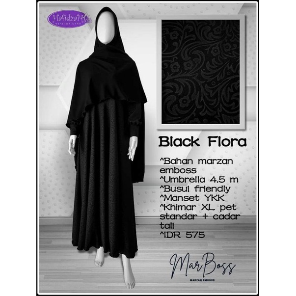 RH floral black L