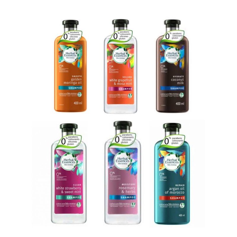 HERBAL ESSENCES SHAMPOO 400 ML
