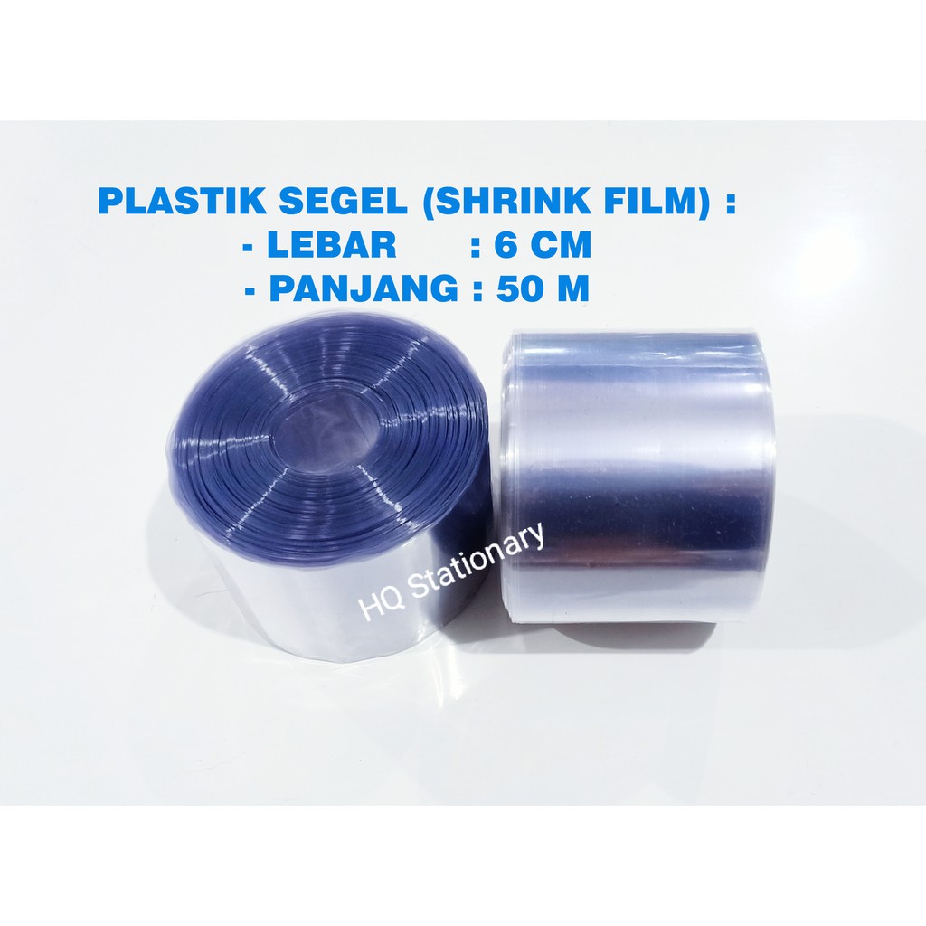 Plastik Segel 6cm x 50Meter (Plastik Shrink/Shrink Film) | Shopee Indonesia