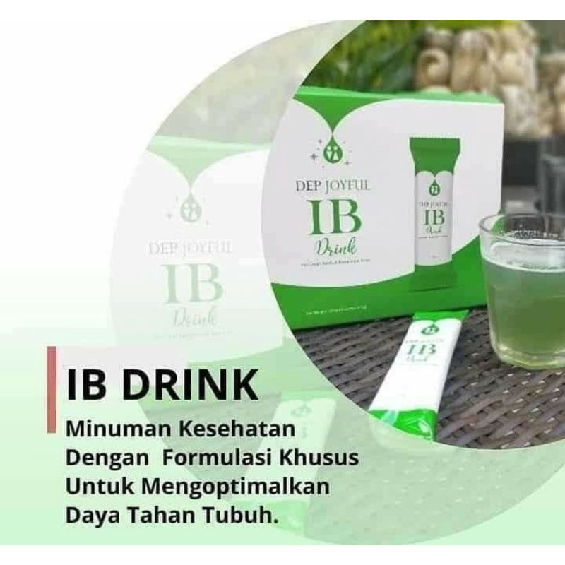 

IB Drink Minuman Penambah Imun Box isi 15pcs