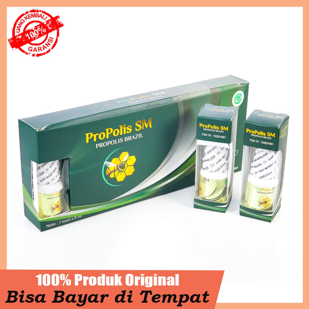 Obat Tetes Polip Hidung, Sinusitis, Hidung Kesumbat, Hidung Mampet Herbal Propolis SM Di Makassar