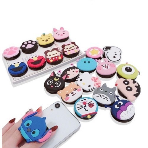 MONSOON - D6007 Aksesoris HP / Pop Socket HP 3D Karakter Cartoon / Pop Socket Berkarakter / Pop Socket Import / Pop Socket Bervariasi / Pop Socket Lucu / Pop Socket Karakter