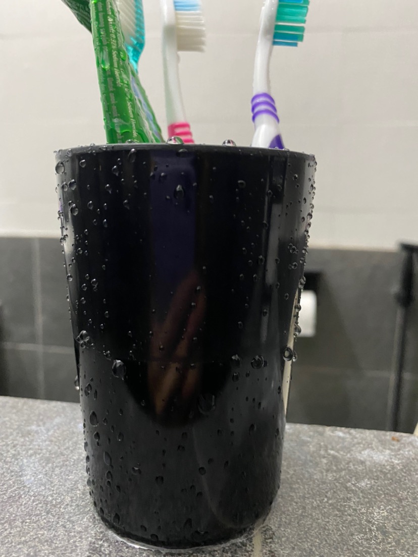 3 Pcs Gelas Melamin Unika - Unica M250 Hitam