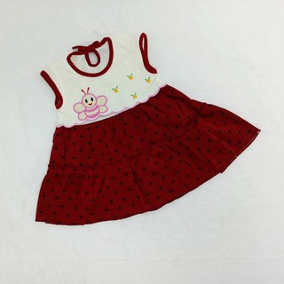  Ss 1017 Dress Kutung Baby 0 12 bulan  Baju Anak  