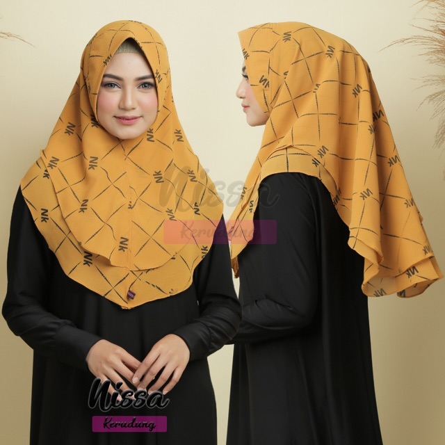 NISSA | Khimar DIANA PRINTING cerutybabydoll