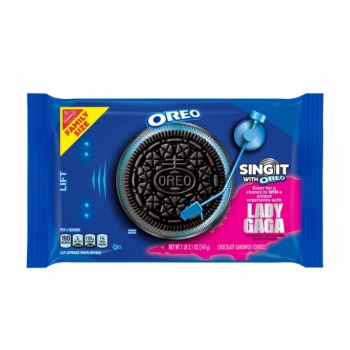 

PROMO OREO LADY GAGA CHOCOLATE SANDWICH COOKIES