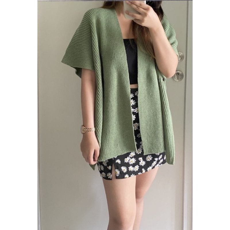 CAMILLA BATWING PREMIUM / Cardigan Rajut Oversize / Outer Rajut Wanita Terbaru Kekinian / Korean Style