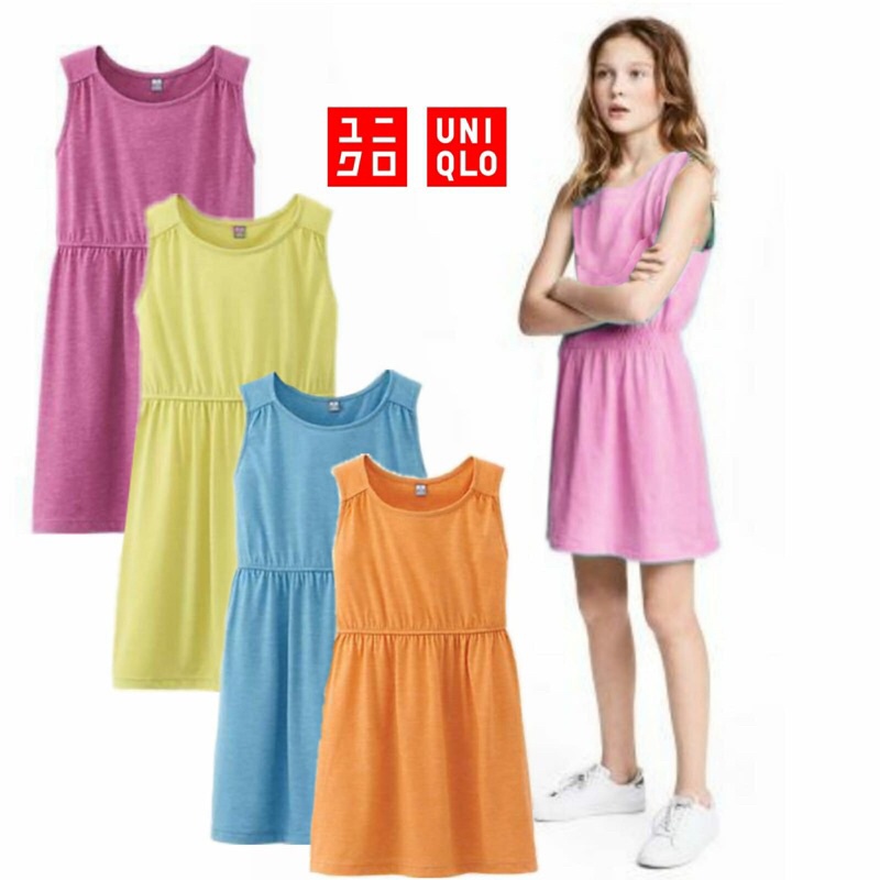 dress anak uniqlo
