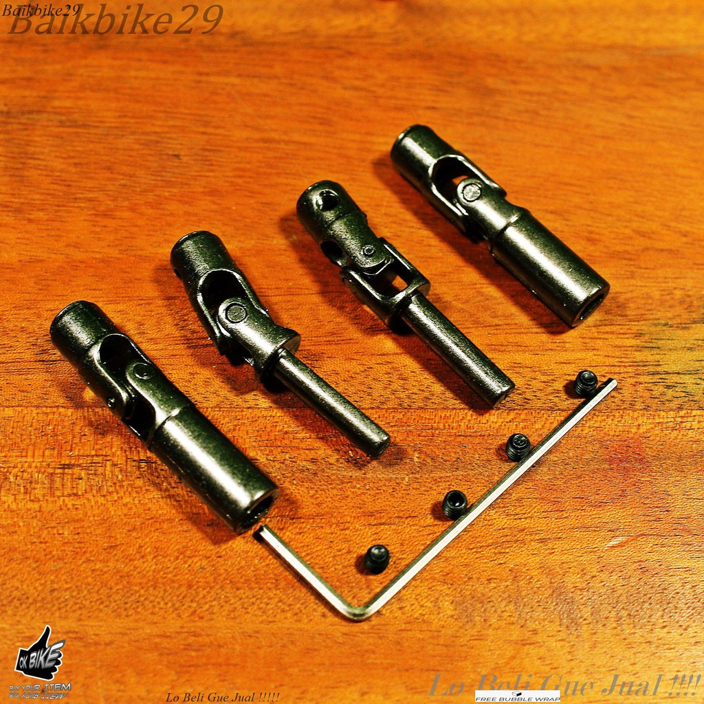 Kopel Poros Penggerak Pusat Upgrade Metal untuk WPL D12 MN B24 C14 C24 Mobil RC