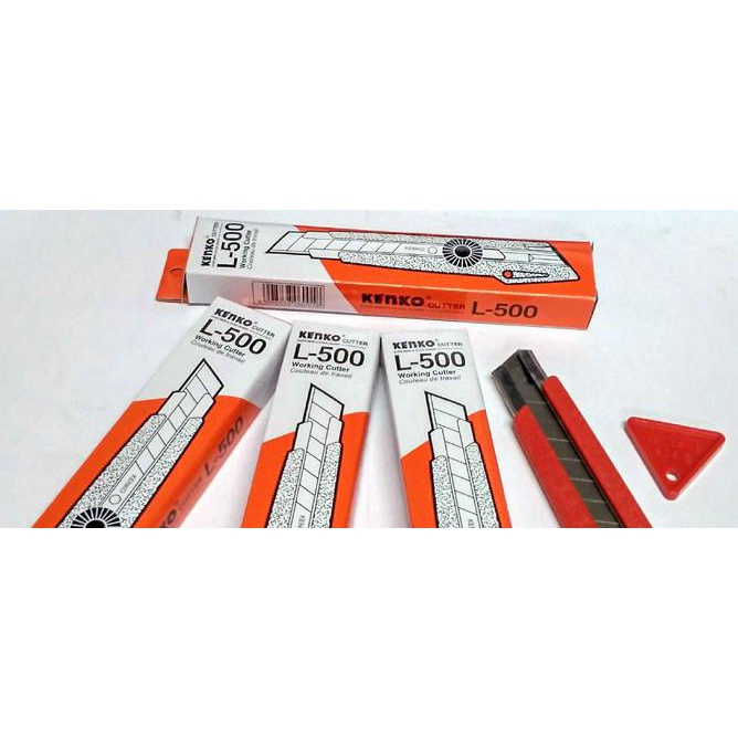 

Mudah Cutter Besar L-500 Pisau Cutter Bergaransi