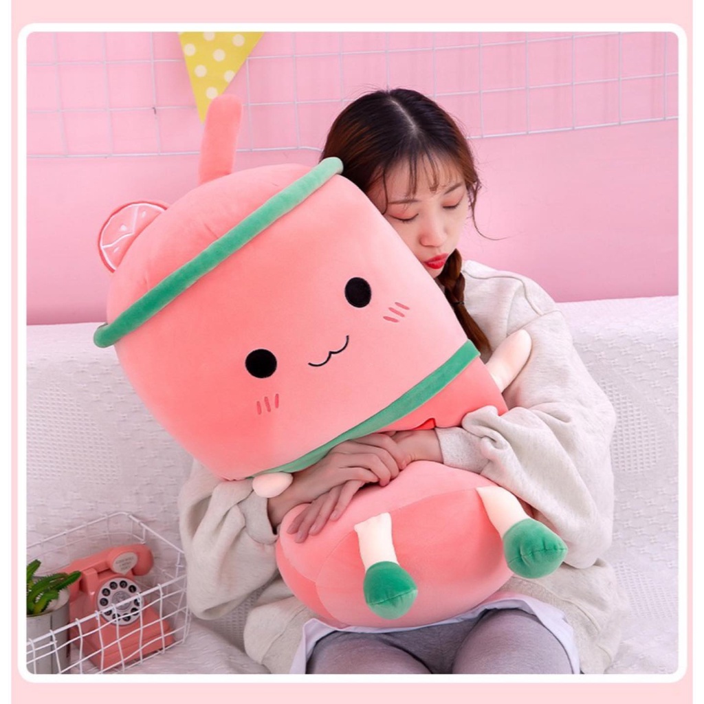 NEW BONEKA KARAKTER BOBA BUAH DI LEKAPI KAKI TANGAN LUCU DAN MURAH UKURAN 35CM