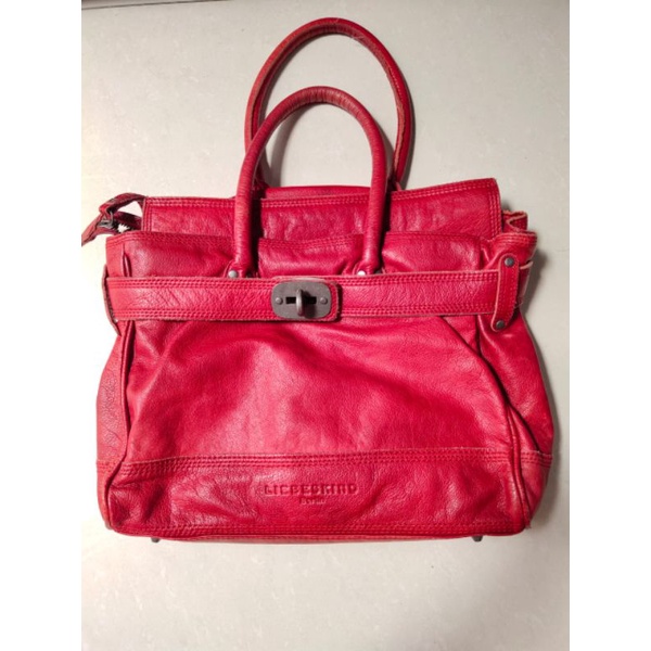 liebeskind tas wanita branded tas kulit merah