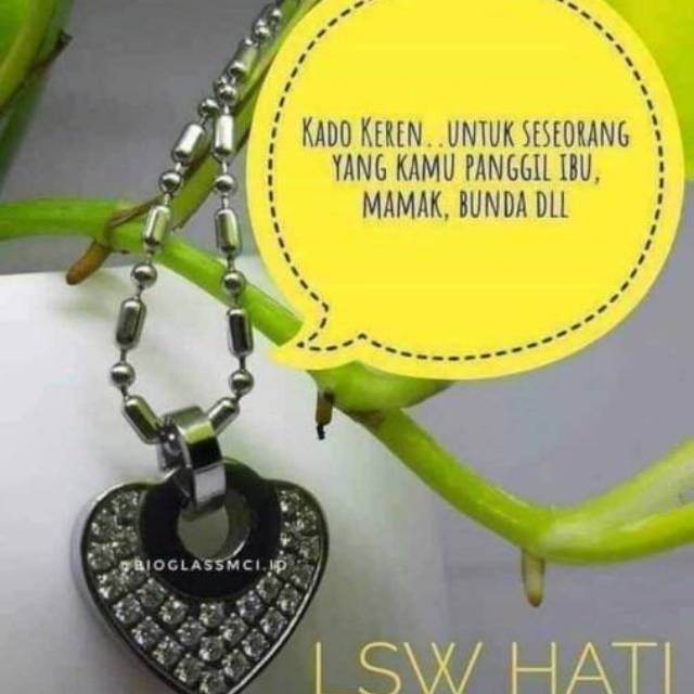 KALUNG MCI ORIGINAL SEGEL+BOX GARANSI UANG KEMBALI