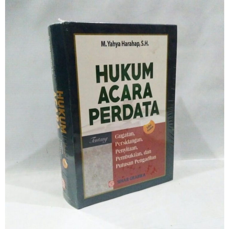 Jual Buku Hukum Acara Perdata Yahya Harahap Hard Cover | Shopee Indonesia