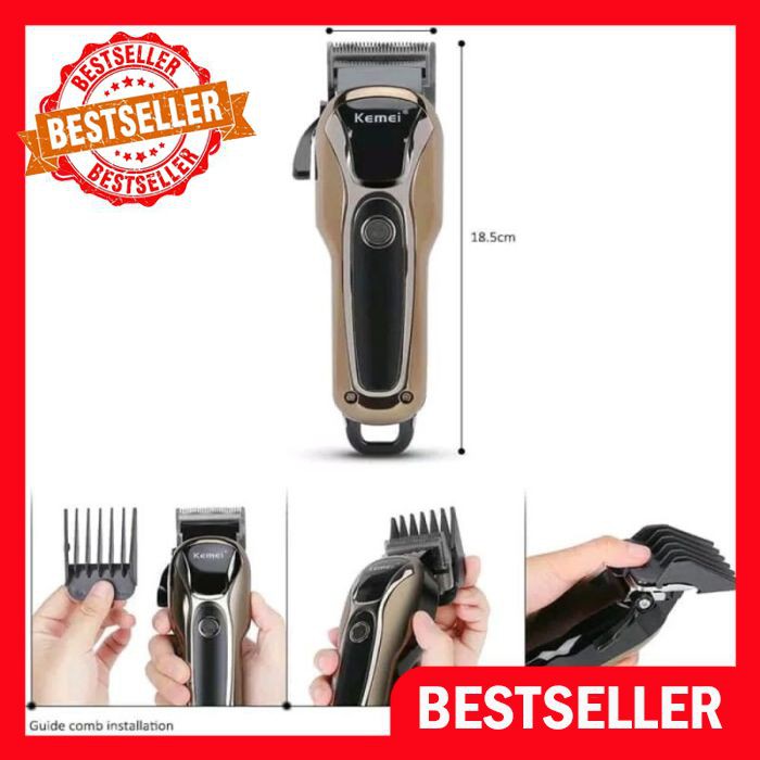 Mesin Potong Rambut Kemei KM-1990 Original