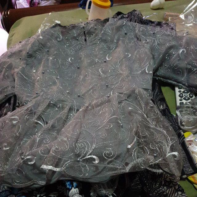 Batik Couple Brokat Tile Mutiara Annabel 136