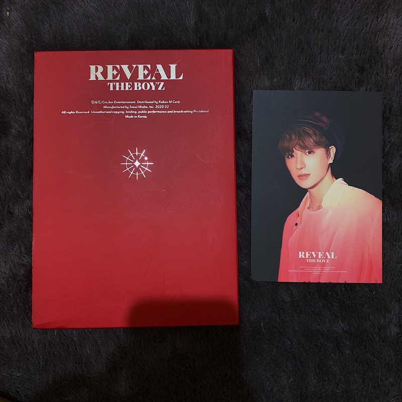 [LAST CLEARANCE] The Boyz Reveal Wolf Version Album Only + Hyunjae Wolf ver Postcard