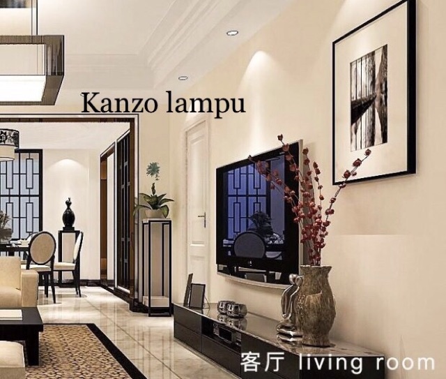 Kanzo / big sale ramadhan / Downlight led 3mata dl led 3mata 3w 3watt lampu downlight led