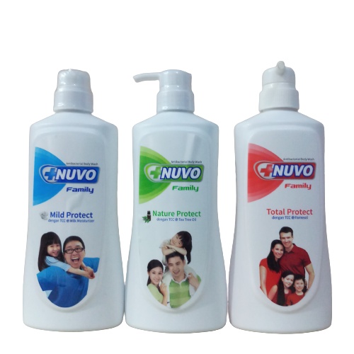 NUVO BODY WASH 600ml BOTOL/centraltrenggalek