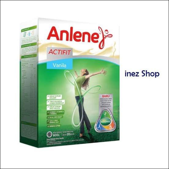 

ANLENE ACTIFIT VANILA 600 GRAM SUSU BUBUK KESEHATAN TULANG