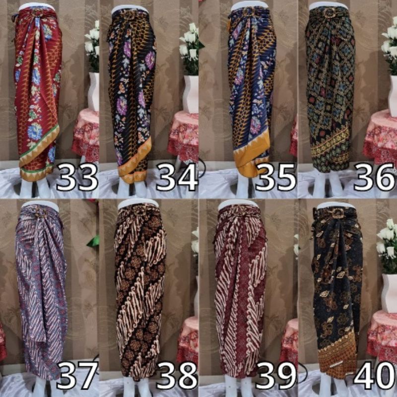 Rok kebaya kain lilit / rok lilit kebaya