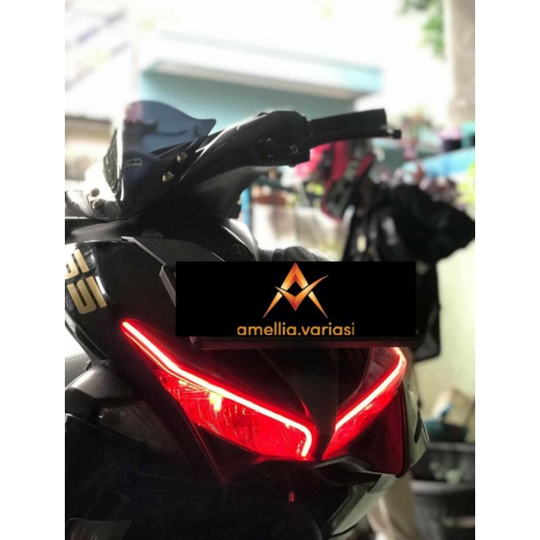 LAMPU ALIS MOTOR 30CM LED DRL FLEKSIBEL TIDAK BINTIK 12V [ 1 BIJI ] BEAT,VARIO,NMAX,PCX,AEROX DLL-5