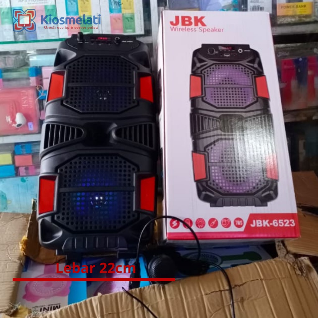 Speaker Bluetooth Karaoke JBK6523-Speaker karoke-speker bluetooth karaoke-speker karoke