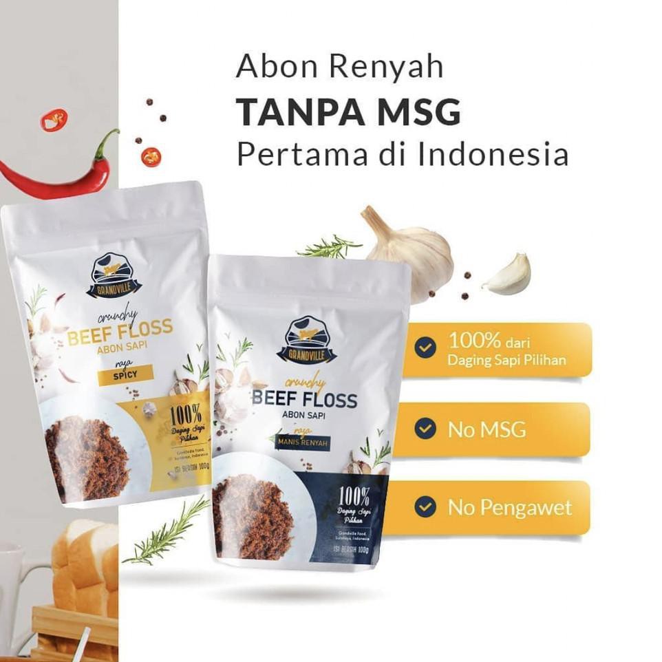 

Diskon Promo HJZRB Grandville Abon Crunchy 100gr - Abon Sapi Ayam | Beef Chicken Floss | Original Sp