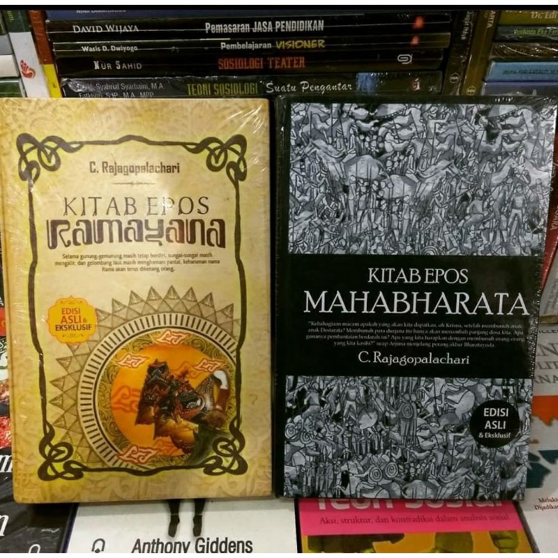 Jual Buku Kitab Epos Mahabharata Dan Ramayana Shopee Indonesia