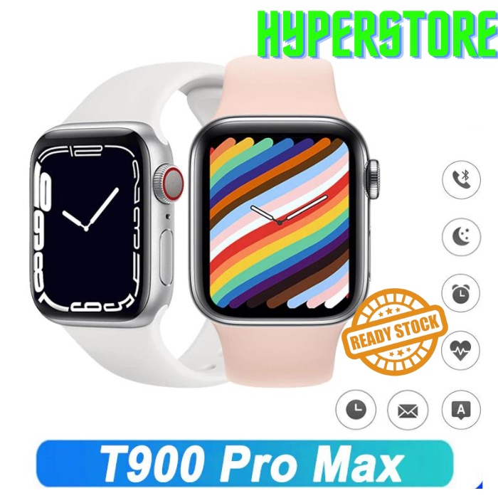 New T900 Pro MAX SmartWatch Jam Tangan Fitness Sport Wristband Bluetooth Pria Wanita Original