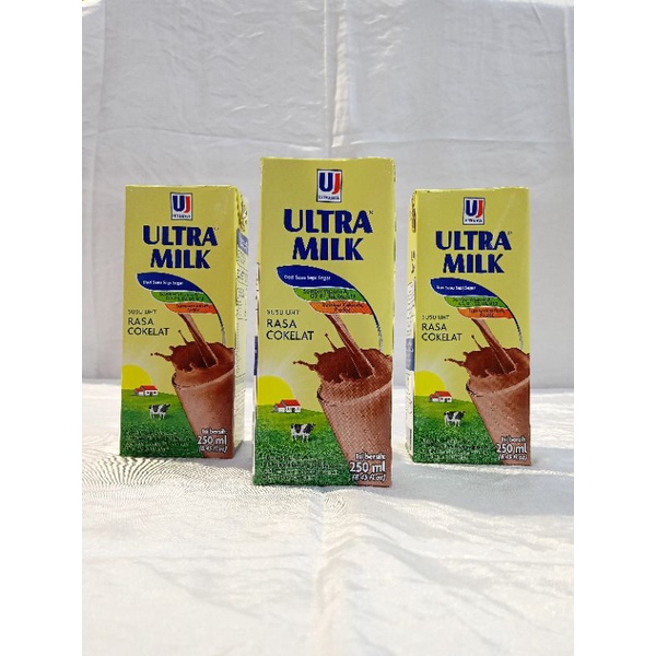 

Ultra Milk Coklat Slim Pack 250 ML