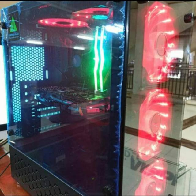 PC KOMPUTER GAMING INTEL CORE I5 9400F VGA RX 570 4 GB 256 BIT