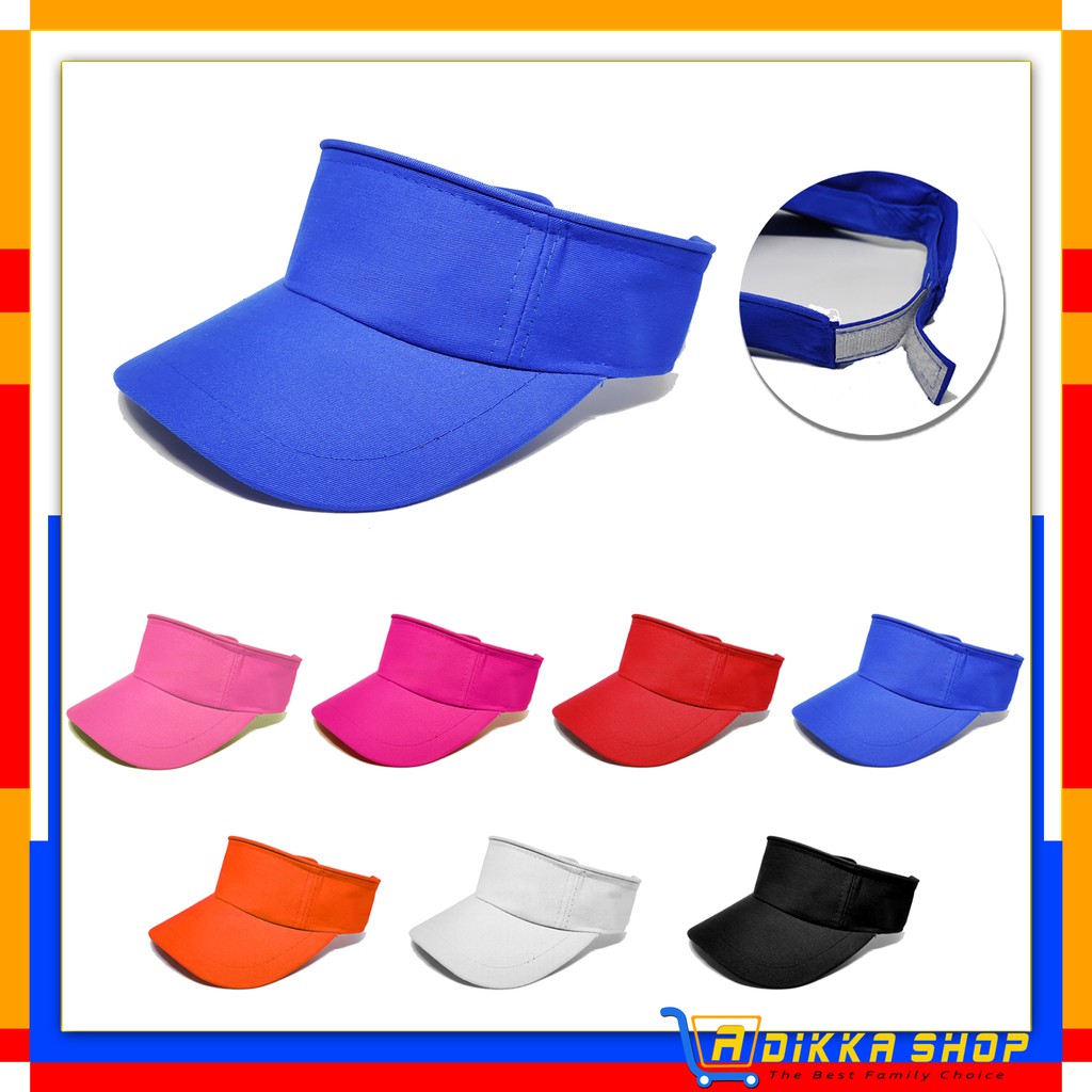 Topi Tennis / Topi Golf / Topi Hijab / Topi Olahraga / Topi Golf Polos
