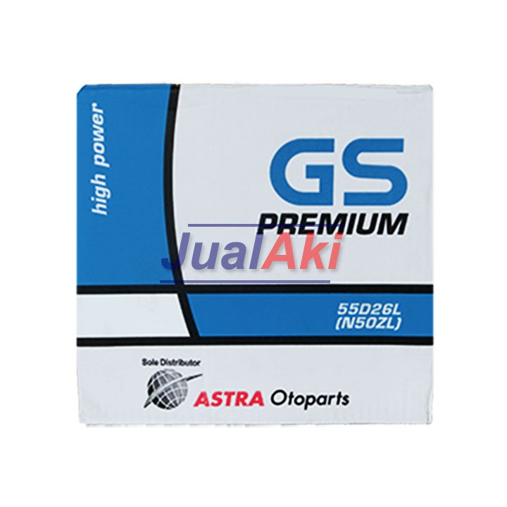 GS Premium N50ZL Kosong Tanpa Air 12V 60Ah