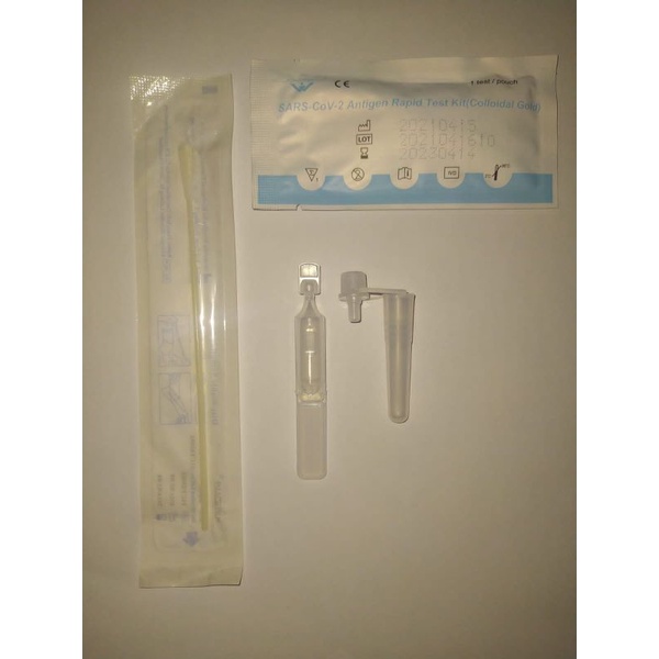 alat swab anti-gen cvd-19 (dapat digunakan mandiri)
