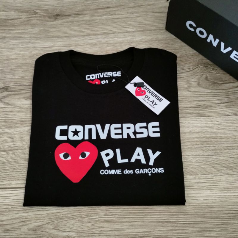 TSHIRT ANAK LAKI LAKI PEREMPUAN CONVERSE PLAY CDG PREMIUM HIGH QUALITY KAOS ANAK ANAK BAJU KIDS MURAH