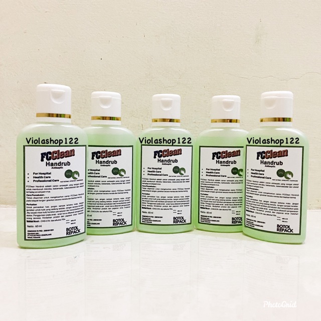 Hand Sanitizer FC Clean 60 ml ORIGINAL