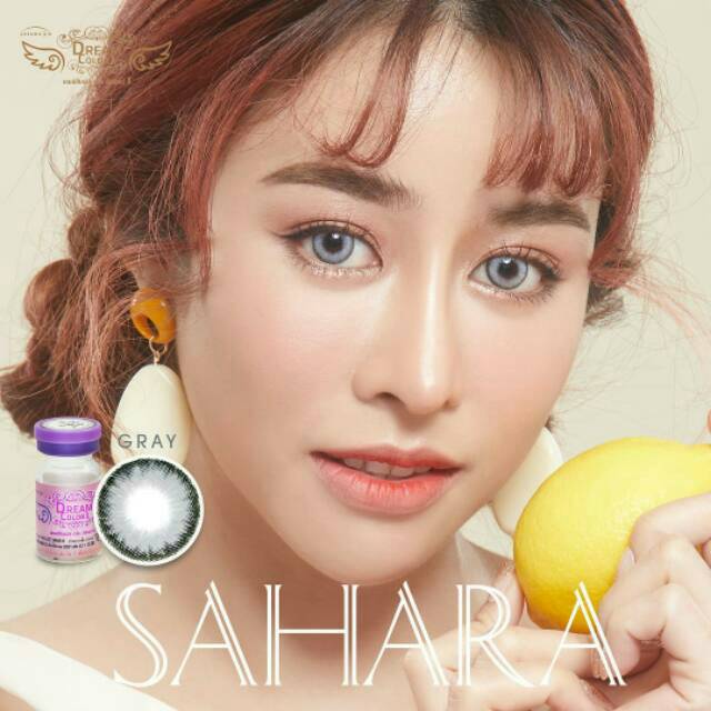 Softlens Sahara by Dreamcolor dreamcon Korea kemenkes botol sepasang Normal Minus