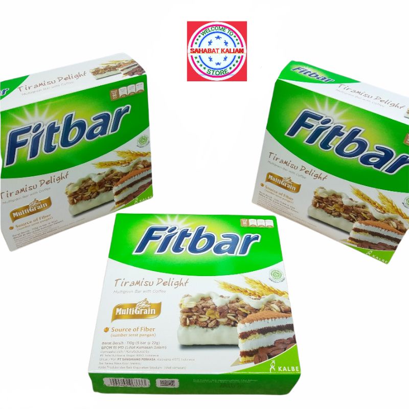 FITBAR TIRAMISU 20gr 1 BOX ISI 5 PCS