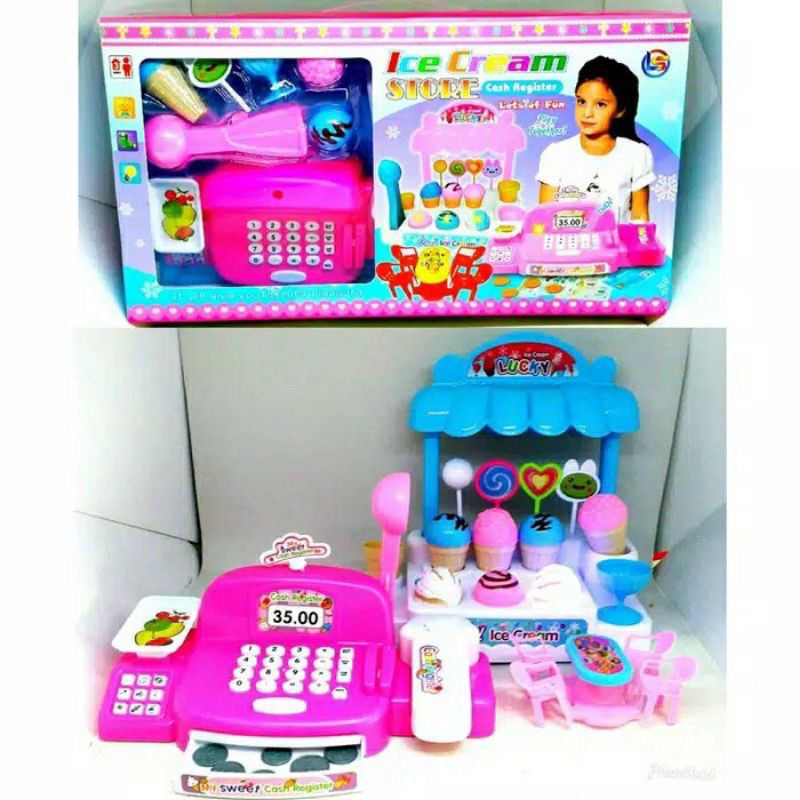MAINAN ES CREAM STORE ES CREAM DAN KASIR MURAH