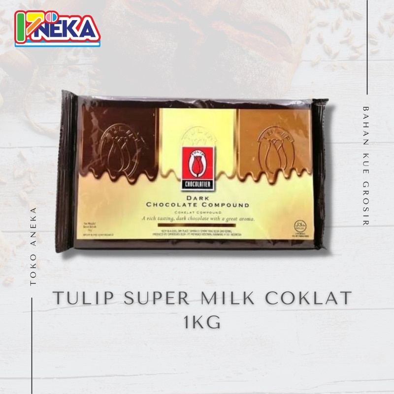 

Tulip super milk cokelat 1kg