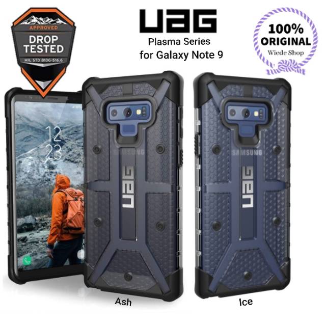 Case Samsung Galaxy Note 9 UAG Plasma Anti Drop Casing ORIGINAL - ALL COLORS