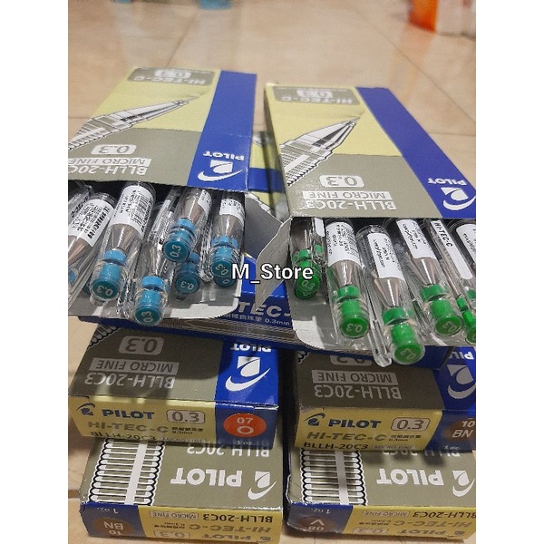 

TERMURAH ‼️ ECER RANDOM HI TECH PILOT 0.3MM ORIGINAL | PEN MAKNA