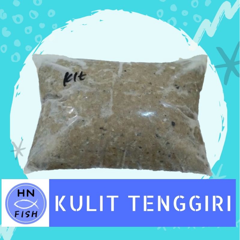 

KULIT TENGGIRI GILING 1 KG HN FISH / KULIT FRESH / PEMPEK KULIT / KULIT IKAN SIAP OLAH MURAH / SEGAR