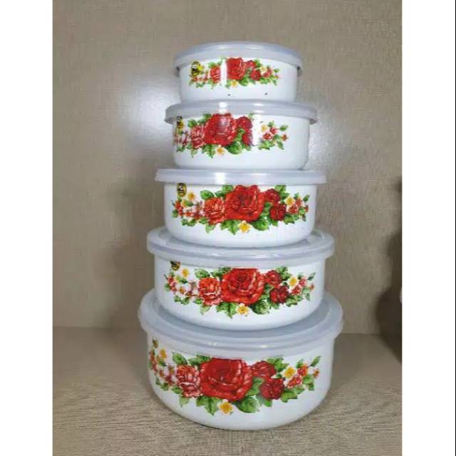 Rantang Susun 5 (dapet tutup rapat anti tumpah), Mangkuk Mangkok, Wadah Makanan tingkat